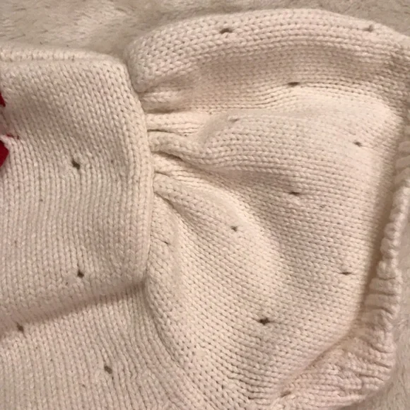 Gymboree Girls short-sleeve sweater with cherry poms - Picture 5 of 6